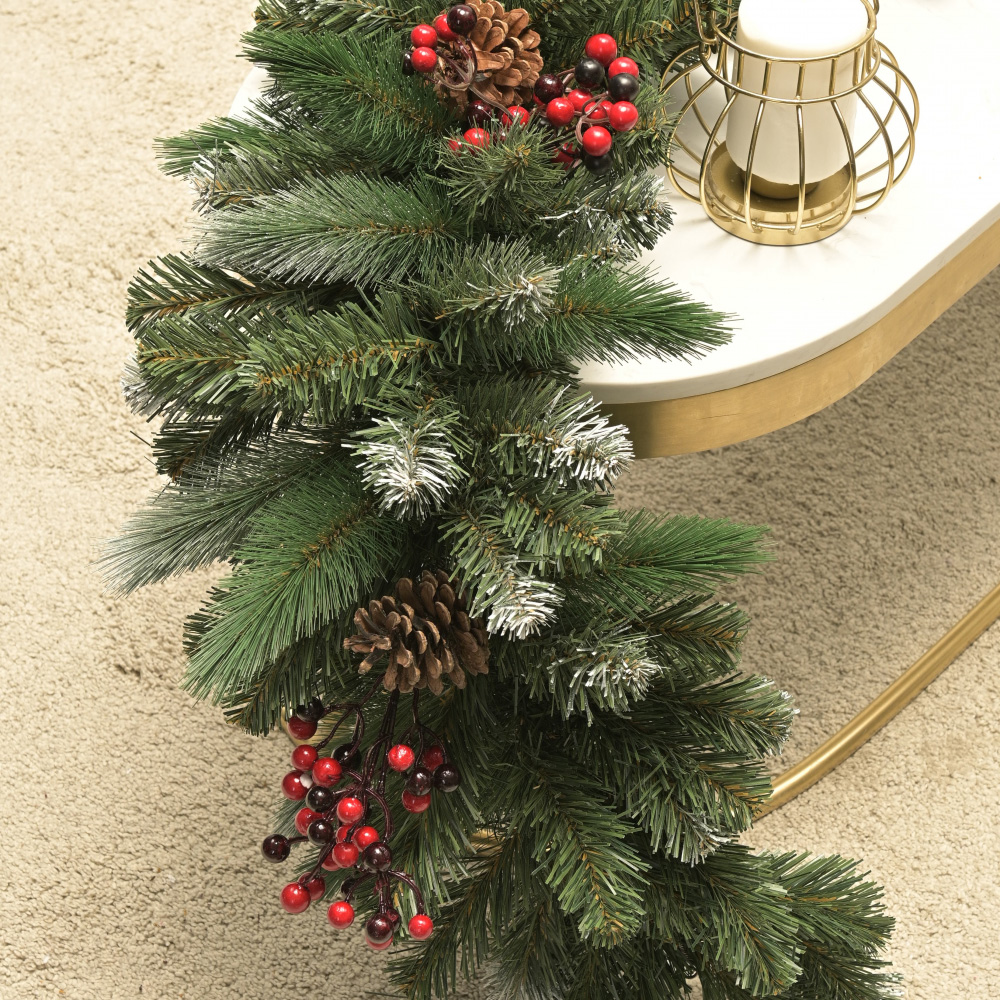 Хвойные гирлянды