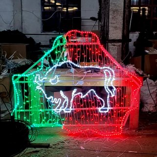 Искусственная елка Панель «Зубр«, 2D, уличная 